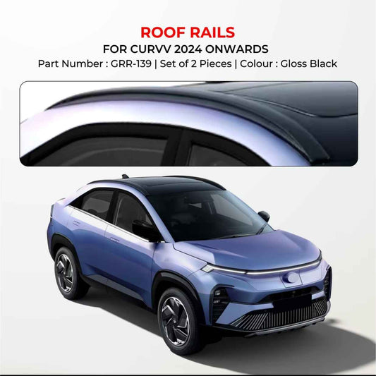 Premium Quality Roof Rails For Tata Curvv - Model 2024 Onwards