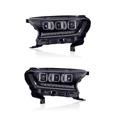 Tri Projectors Headlight With DRL & Matrix Indicator For Endeavour - Model 2019 Onwards