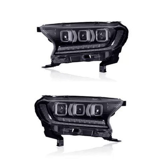 Tri Projectors Headlight With DRL & Matrix Indicator For Endeavour - Model 2019 Onwards
