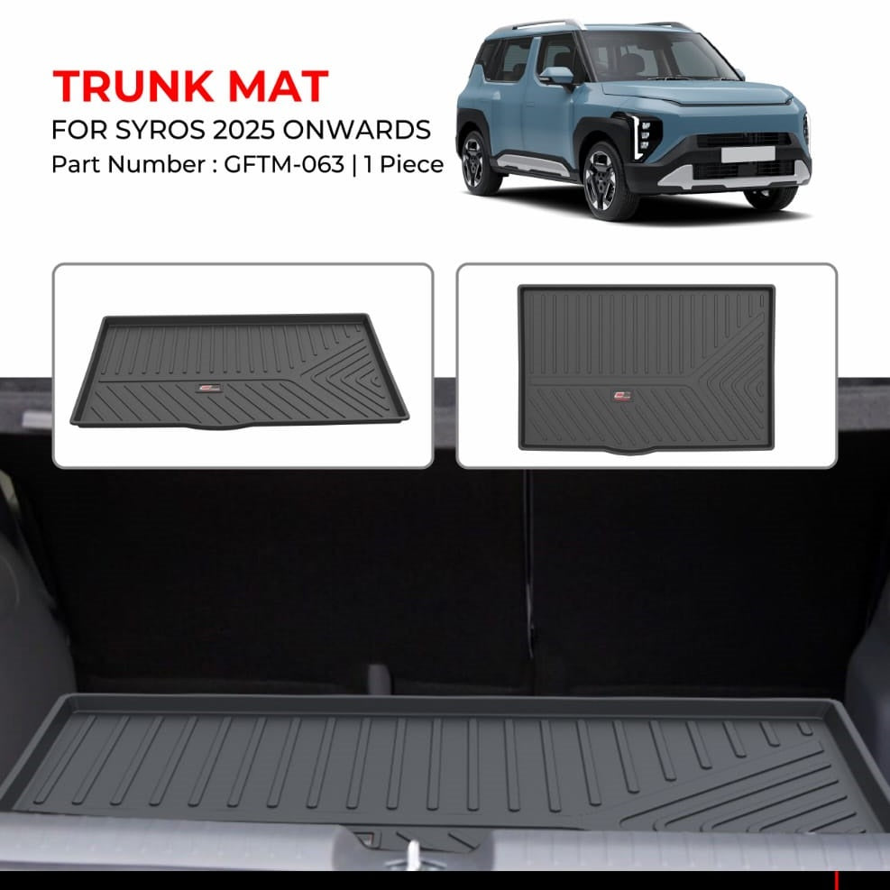 Trunk Mat for Kia Syros - Model 2025 Onwards
