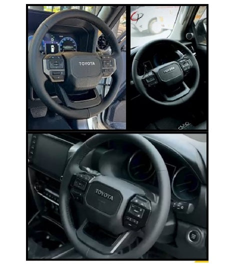 Steering Wheel Upgrade For Fortuner - Prado Style