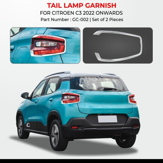 Citroen C3 Tail Lamp Garnish - Model 2022 Onwards