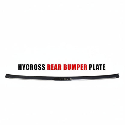 Hycross rear bumper plate on a white background