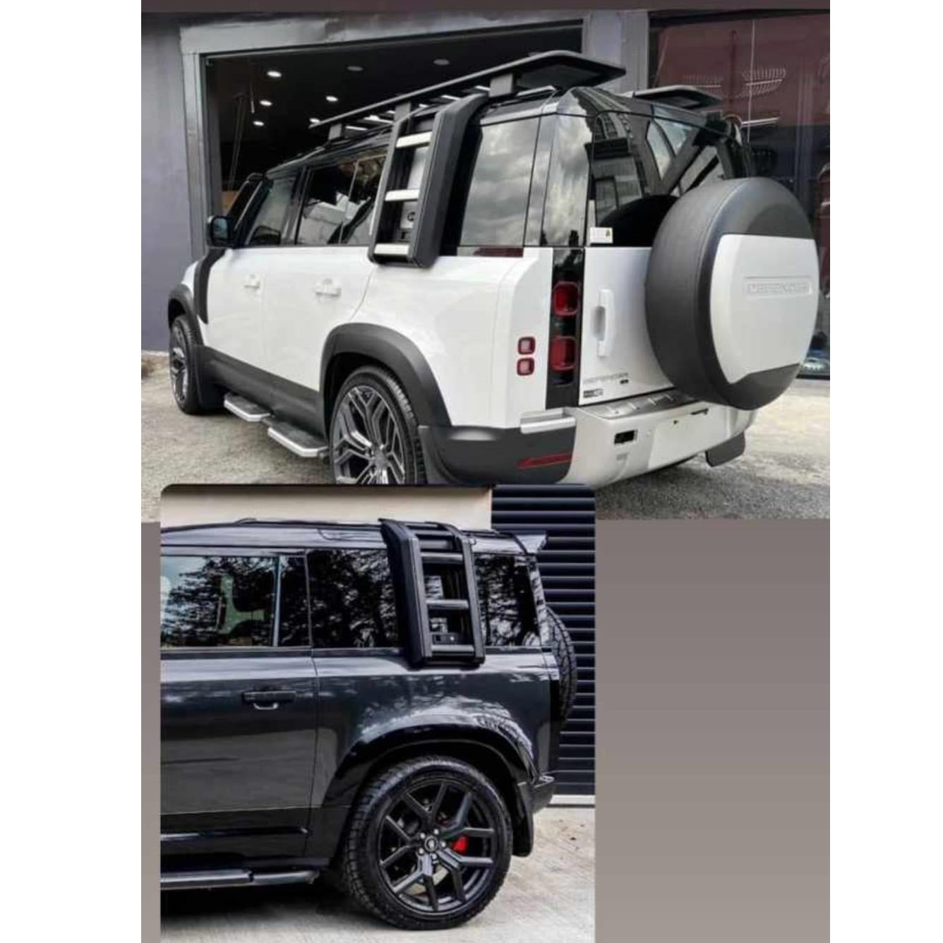 Defender Side Mounted Ladder & Side Box - Model 2020 Onwards