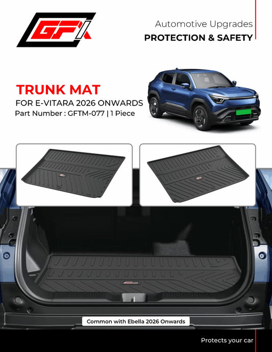 Trunk Mat For E Vitara - Model 2026 Onwards