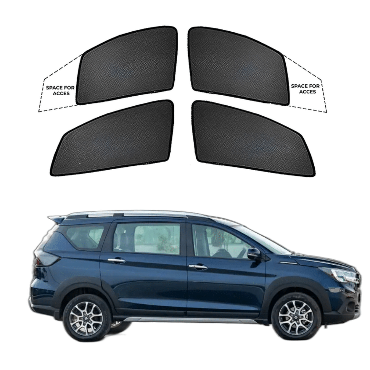 Black Sun shade window for Maruti Suzuki XL6