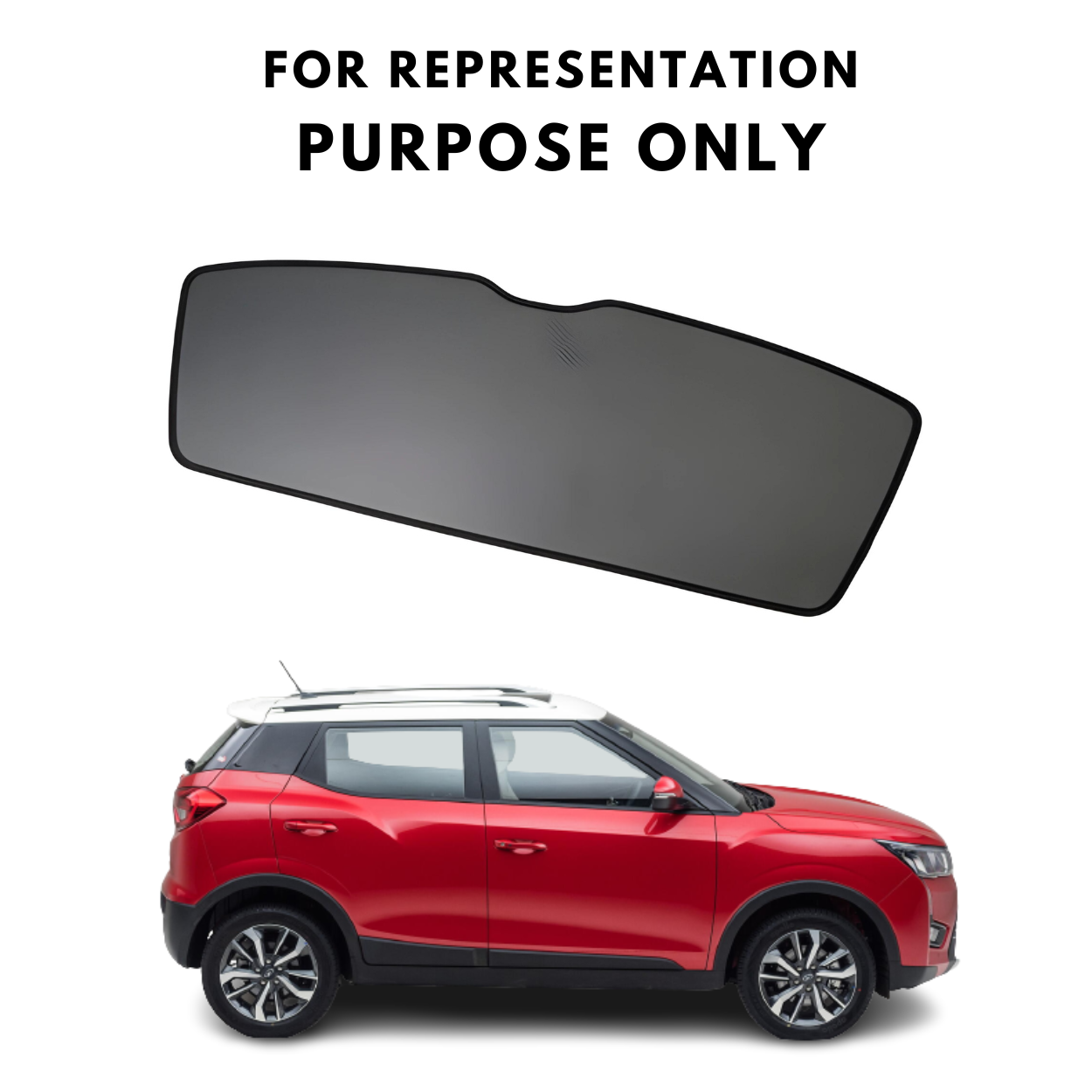 Car Window Fix Black Sun Shades For Mahindra XUV 300
