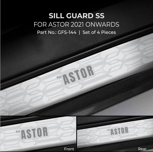 Sill Guard SS For MG Astor - Model 2021 Onwards