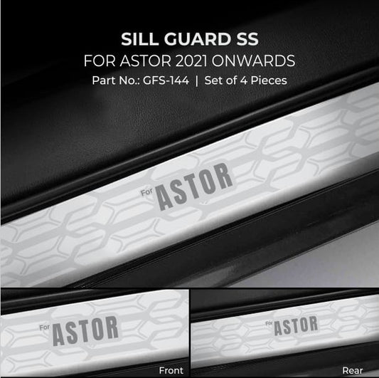 Sill Guard SS For MG Astor - Model 2021 Onwards