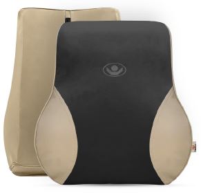 Luxury Back Car Cushion for Back Support PU Velvet - Universal