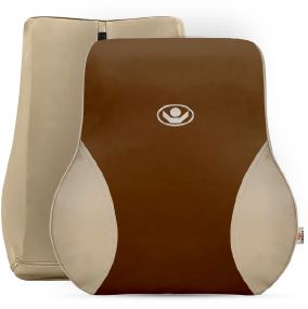 Luxury Back Car Cushion for Back Support PU Velvet - Universal