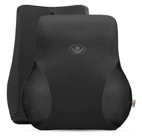 Luxury Back Car Cushion for Back Support PU Velvet - Universal