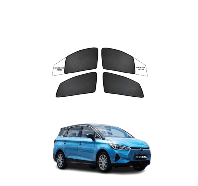 Window Sun Shades For BYD E6 – Model 2024 Onwards