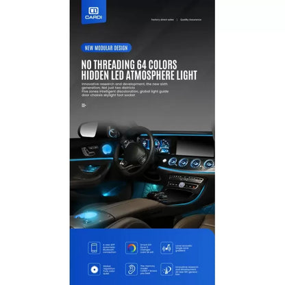 Cardi K3 Ambient RGB Interior LED Light For Cars