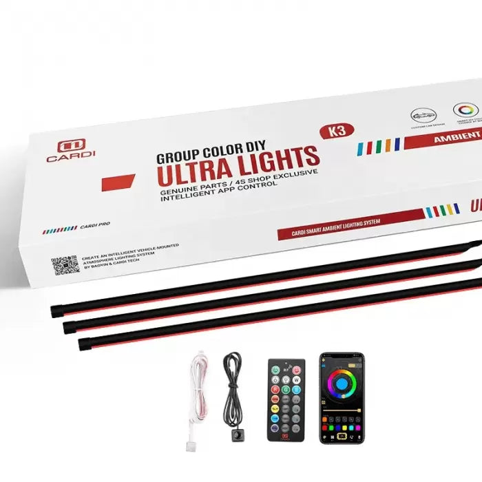 Cardi K3 Ambient RGB Interior LED Light For Cars