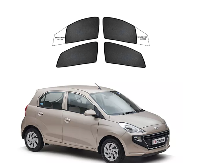 Window Sun Shades For Hyundai Santro - Model 2018 Onwards