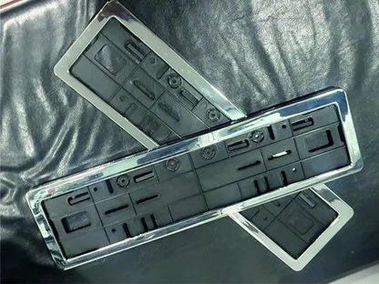 Chrome Car Number Plate Frame Universal