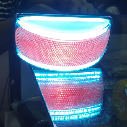 Unbreakable Jeep Stepney light Red + Ice Blue for Thar 2020