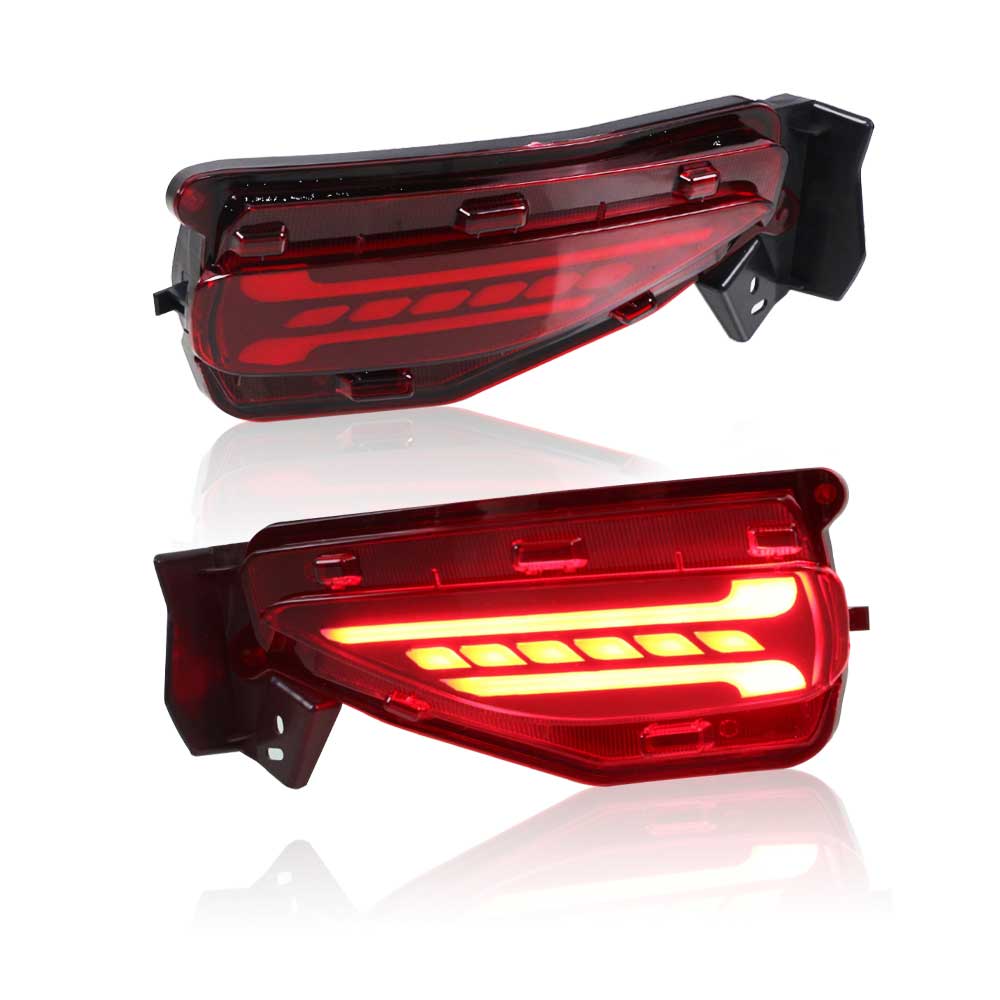 Rear Bumper Reflector Light Matrix Design For Fortuner - Model 2022 Onwards
