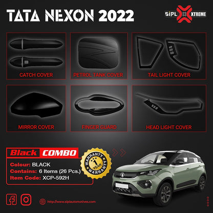 Tata Nexon 2020 Hybrid Black Kit