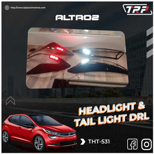 Tata Altroz Head Light and Tail Light DRL