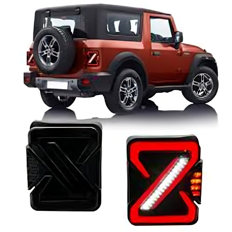 Z-Style Tail Lights For Thar - Model 2020 Onwards