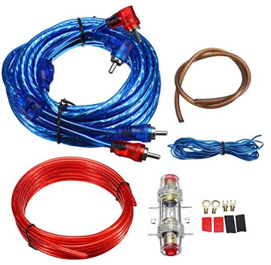 Dusribiwi Boss BA-208 8-Gauge Amplifier Installation Wiring Kit