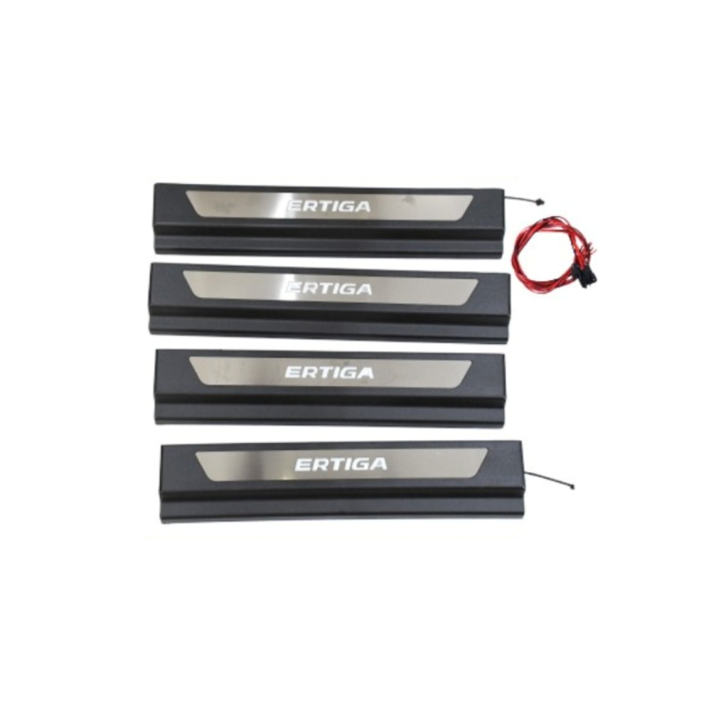 Illuminated Scuff Plates For Ertiga - Model 2018 Onwards