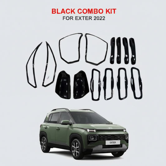 Black Finish Combo Kit for Hyundai Exter