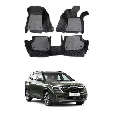7D Car Floor Mats For Kia Seltos – Model 2023 Onwards