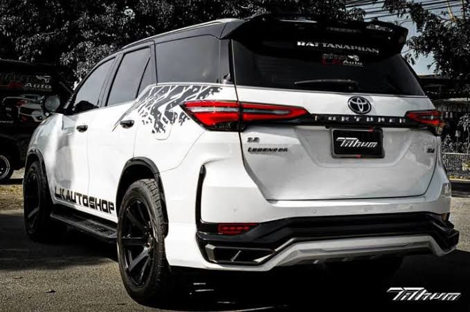 GR Sports Front & Rear Skirting Kit for Fortuner/ Legender  - Model 2016 Onwards