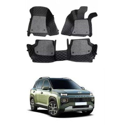 7D Car Floor Mats For Hyundai Exter – Model 2023 Onwards