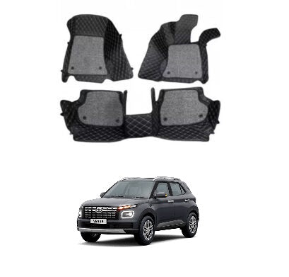 7D Car Floor Mats For Hyundai Venue – Model 2022 Onwards