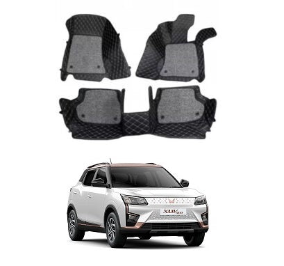 7D Car Floor Mats For Mahindra XUV 400 – Model 2024 Onwards