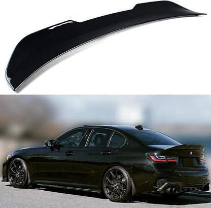 PSM Style High Kick Carbon Fiber Trunk Spoiler - BMW G80 M3 & G20, F30 3 Series