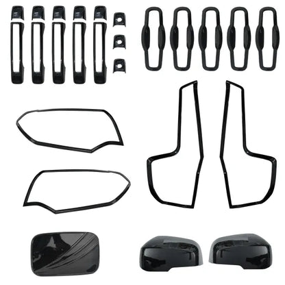 Black Finish Compact Combo Kit for Mahindra Scorpio N - Model 2022 Onwards