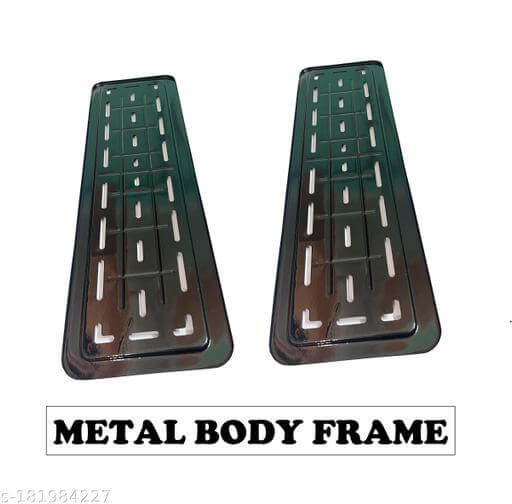 Metal Number Plate Frame for Cars - Universal