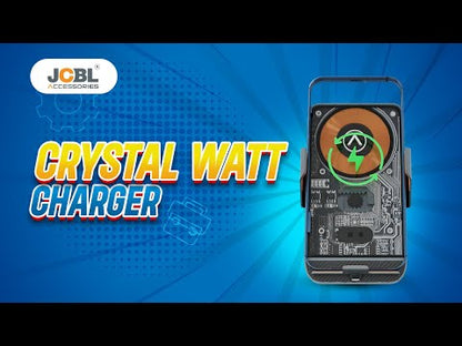 Crystal Watt Dashboard Mount Mobile Holder and Charger