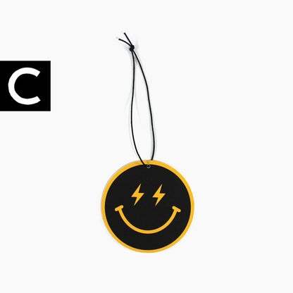 Smiley Face Hanging Car Air Freshener