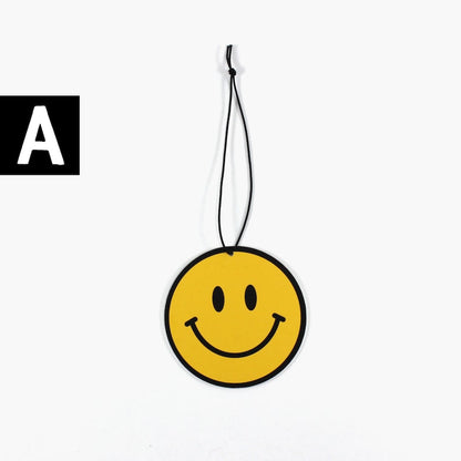 Smiley Face Hanging Car Air Freshener