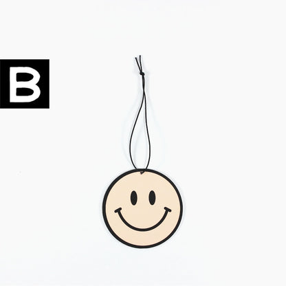 Smiley Face Hanging Car Air Freshener
