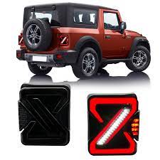 Z-Style Tail Lights For Thar - Model 2020 Onwards