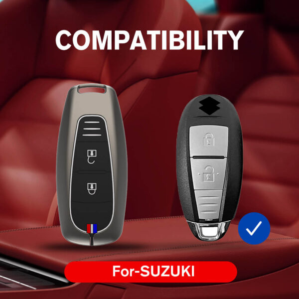 Metal Key Cover For Maruti Suzuki Cars
