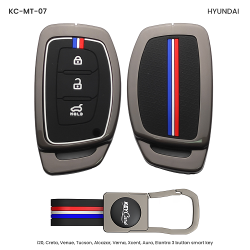 Metal Key Cover For Hyundai Cars