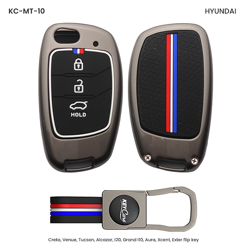 Metal Key Cover For Hyundai Cars