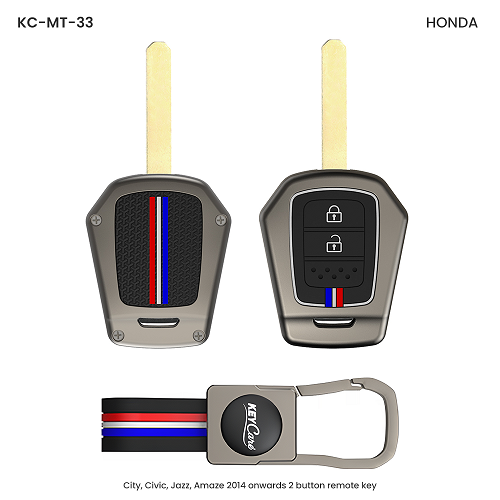 Metal Key Cover For Honda Cars - MT-33
