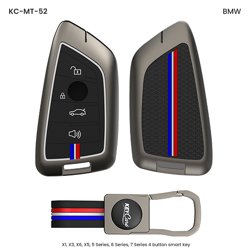 Metal Key Cover For BMW Cars
