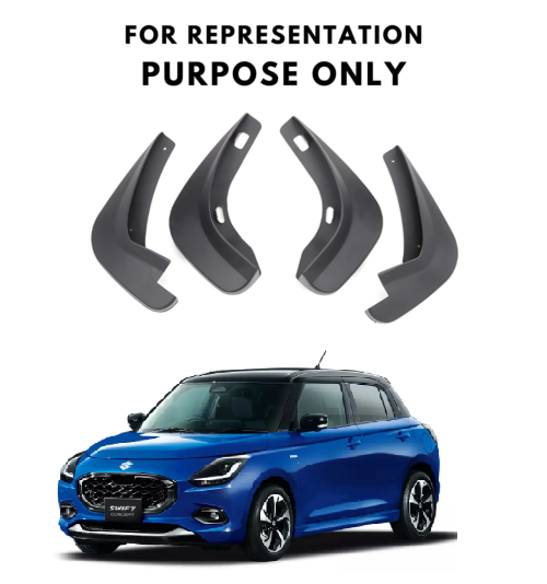 Mud Flap For Maruti Suzuki Swift - Model 2024 Onwards
