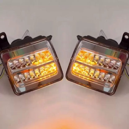 Front Fender Matrix DRL Running Lights for Mahindra Thar - Model 2020 Onwards