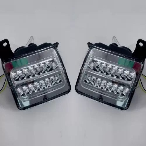 Front Fender Matrix DRL Running Lights for Mahindra Thar - Model 2020 Onwards